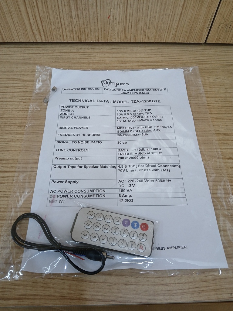 TZA-1200 BTE