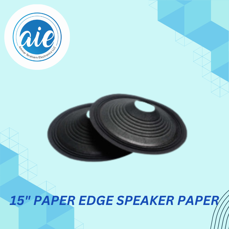 15" PAPER EDGE SPEAKER PAPERS