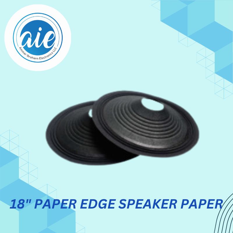 18" PAPER EDGE SPEAKER PAPERS