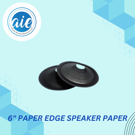 6" PAPER EDGE SPEAKER PAPERS