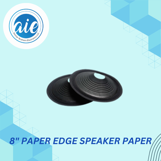 8" PAPER EDGE SPEAKER PAPERS
