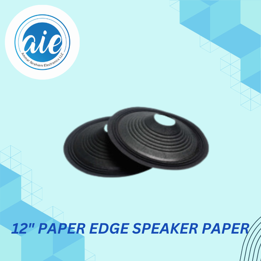 12" PAPER EDGE SPEAKER PAPERS