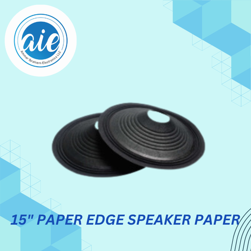 15" PAPER EDGE SPEAKER PAPERS
