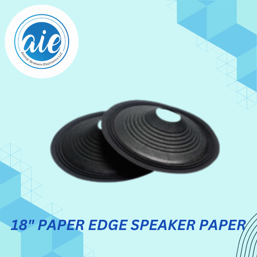 18" PAPER EDGE SPEAKER PAPERS