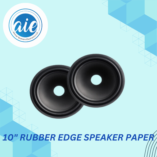 10" RUBBER EDGE SPEAKER PAPERS